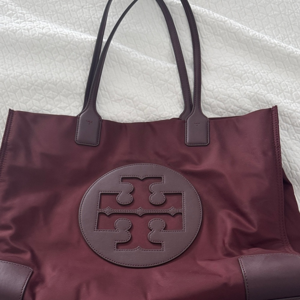 Tory Burch Wine large Ella tote